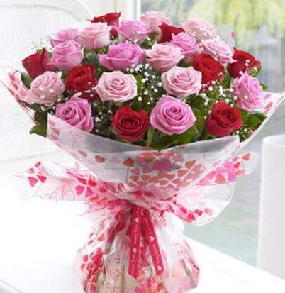 Bouquet de 24 rosas