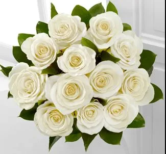 Bouquet de Rosas Blancas 24 varas