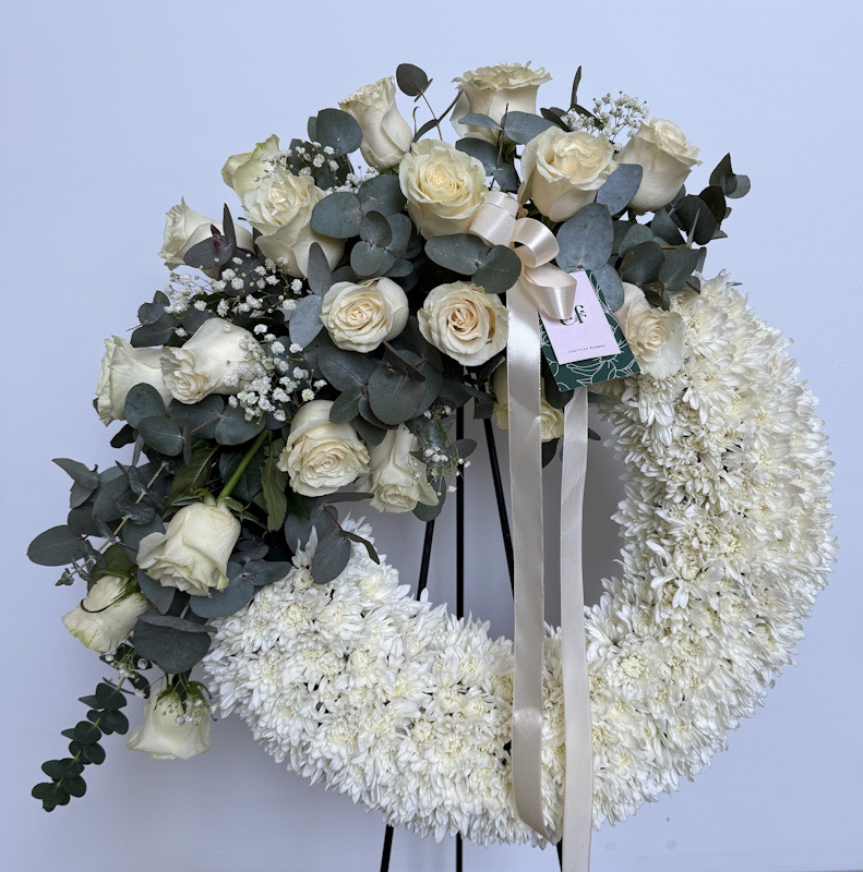 Corona de Flores Elegante