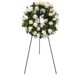 Corona de Rosas Blancas