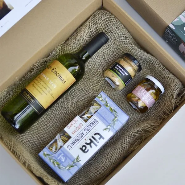 Caja Gourmet Blanco Ahumado