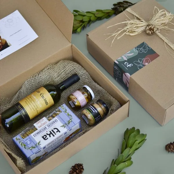 Caja Gourmet Blanco Ahumado