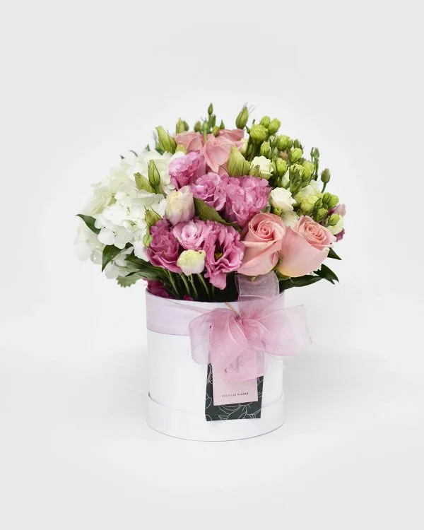 Macizo de flores elegantes
