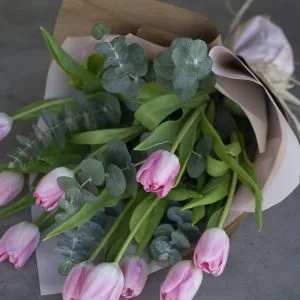 Ramo de Tulipanes Rosados