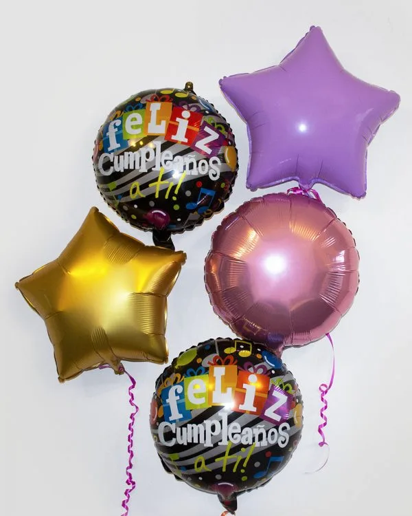 Bouquet de Globos con Helio
