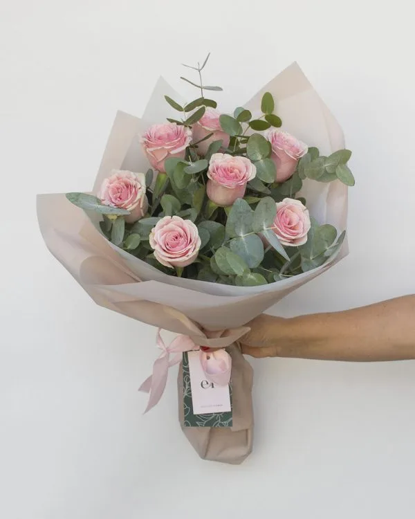 Bouquet de rosas mediano