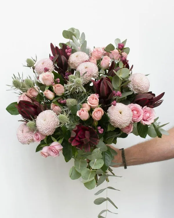 Bouquet Ramo Flores Pastel