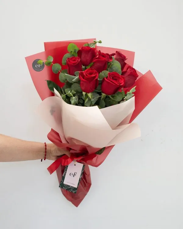 Ramo 7 rosas rojas