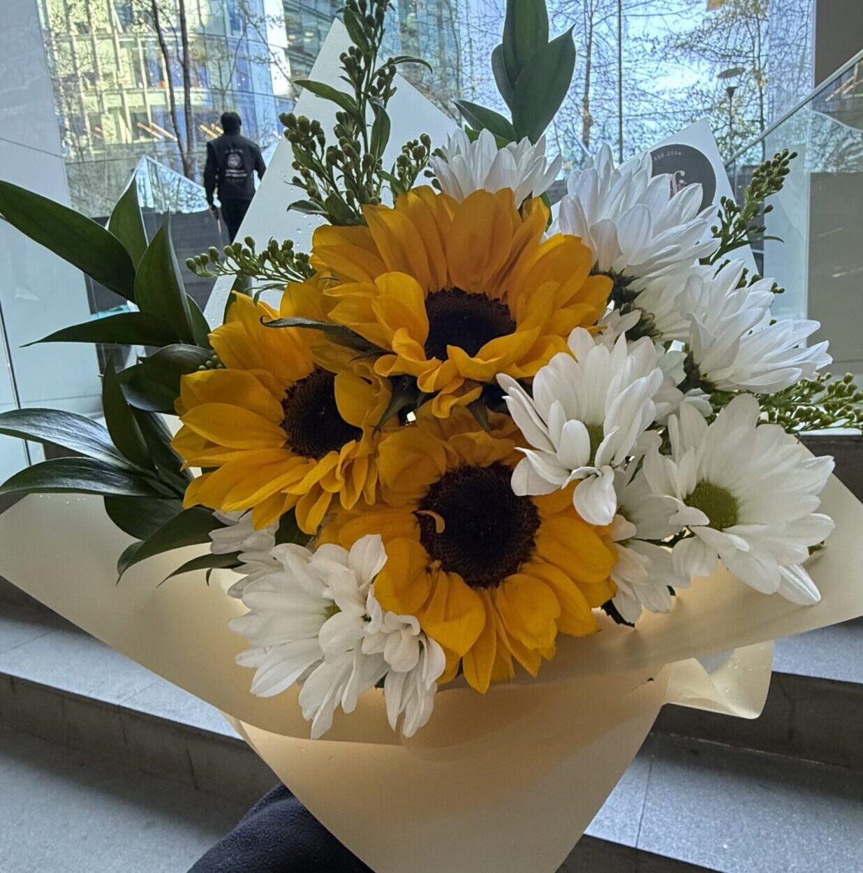 Ramo Silvestre con Girasoles y Mables – Exóticas Flores®