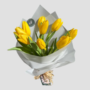 Ramo de Tulipanes Amarillos – Exóticas Flores®