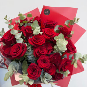 Ramo 30 rosas rojas importadas